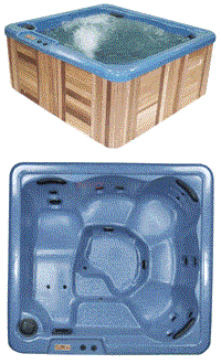 Blue Weslo 615 Spa - 615B - INYOPools.com