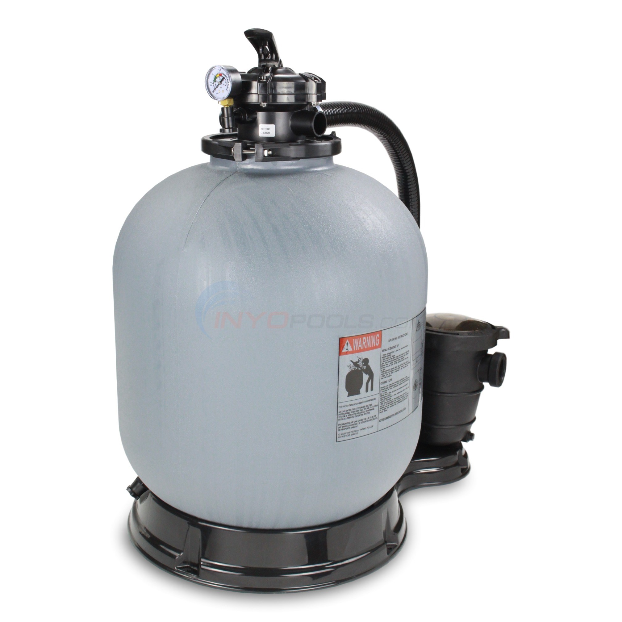 Pureline 19" Above Ground Pool Sand Filter System w/ 1.5 H.P Pump