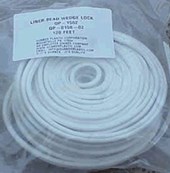Pool Liner Lock, White, for Inground or Above Ground Beaded Pool Liner, 120' - QP1562