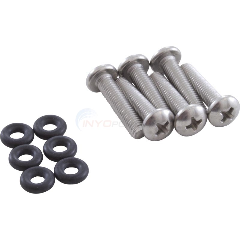 Zodiac Clamp Screw Set (6 screws/retainers) R0451401