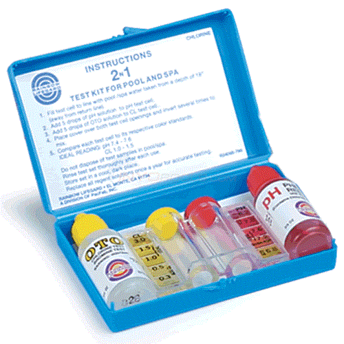 Pentair Chlorine and pH Test Kit R151076