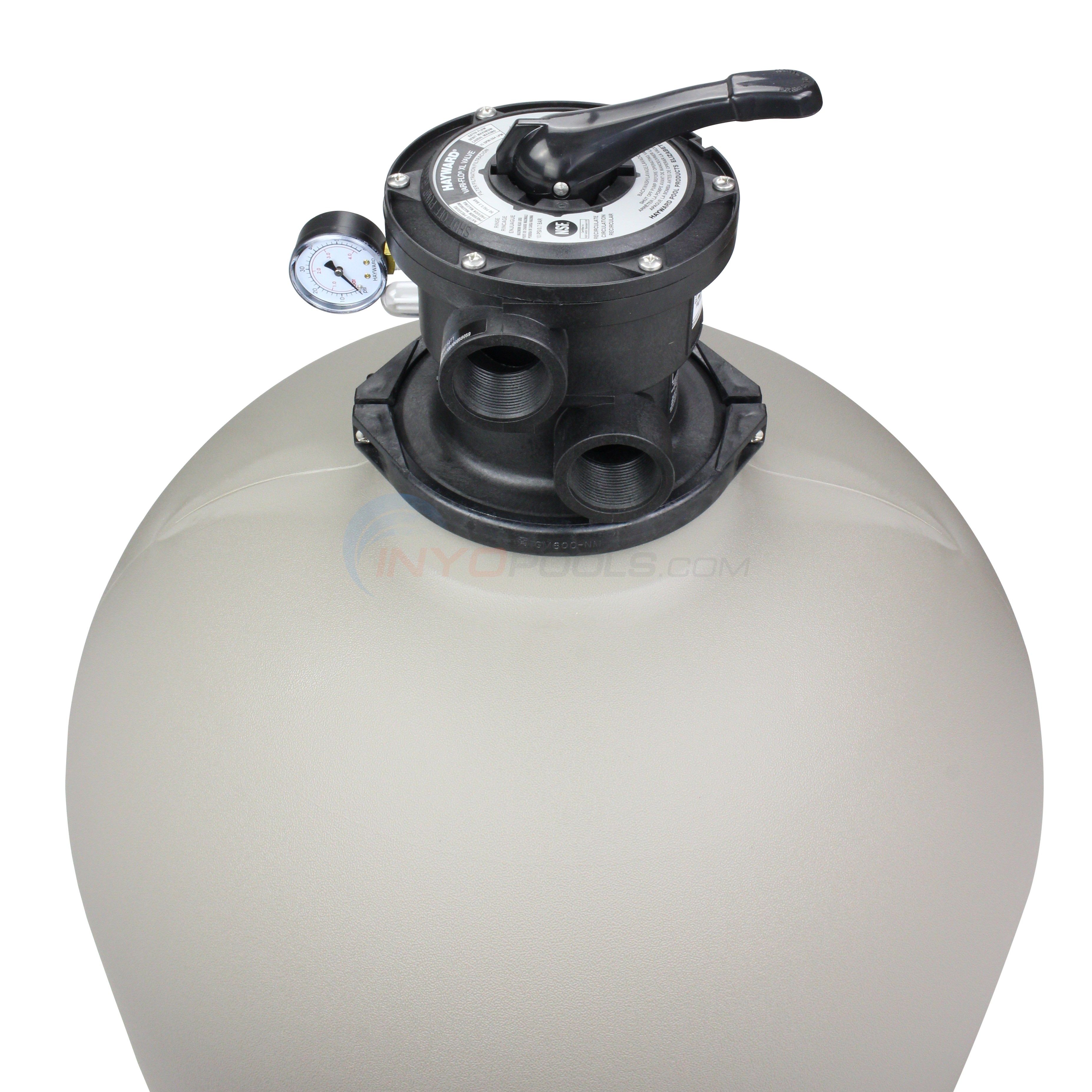 Hayward Pro Series Pool Sand Filter, 27" Tank, Top Mount 2" Valve