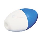 Blue and White 5" x 9" Pool Float