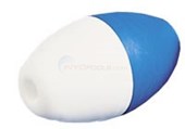 Blue and White 5" x 9" Pool Float