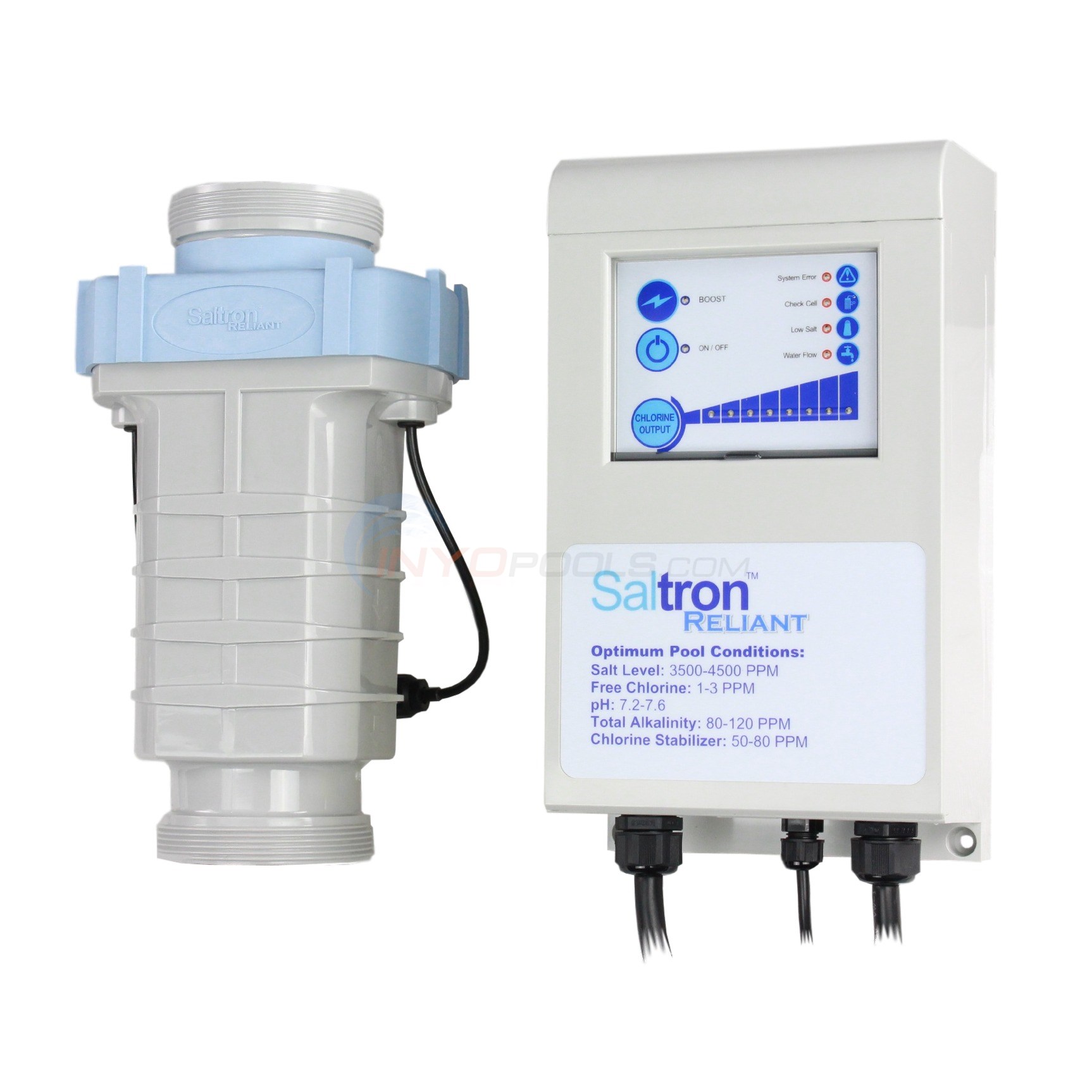 Solaxx Saltron Reliant Salt Chlorine Generator for 40,000 Gallon Pool