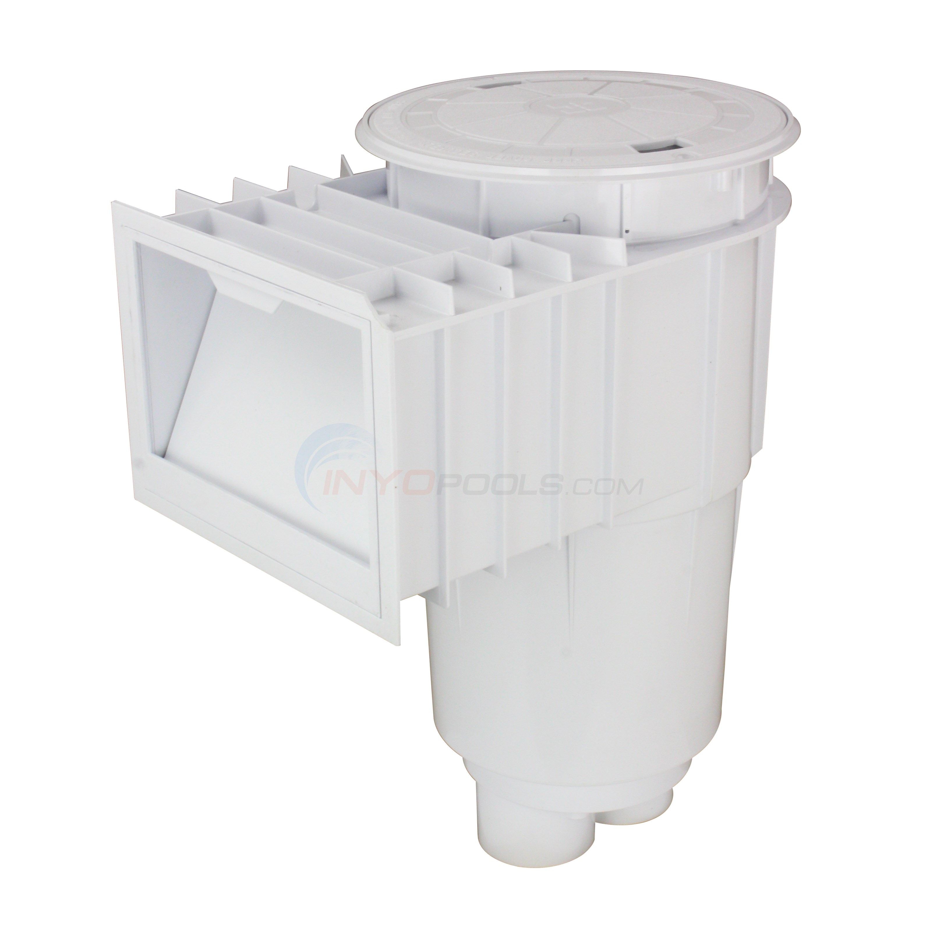 Hayward Skim Master Pool Skimmer w/ 2" FIP Ports, Concrete, White - SP10702