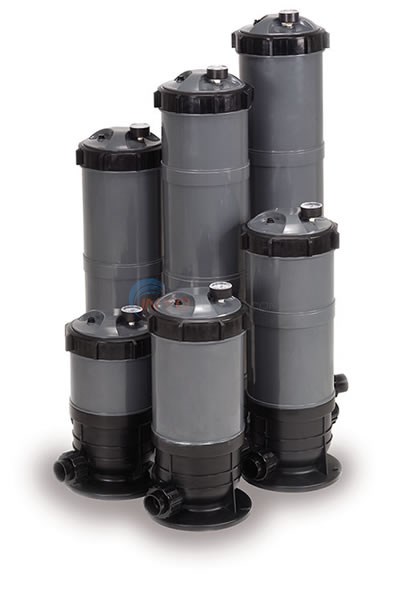 Speck ACF 180 Sq. Ft. Cart. Filter W/ Pressure Gauge & 1.5" Disconnect Unions