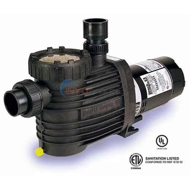 Speck S90 3/4 HP 3 Phase Single Speed Pool Pump (S90-I) - IG123-1050F-000