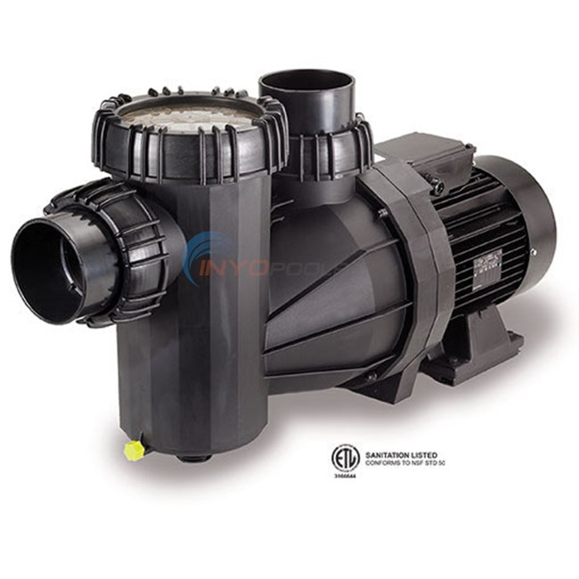 95 7.5 HP 3 Phase Single Speed Plastic Commercial Pump - IG273-1750F-000 - INYOPools.com