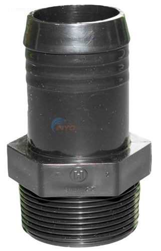 Hayward Hose Adaptor, 1 1/2" Barb X 1 1/2" Mpt (spx1091z2)