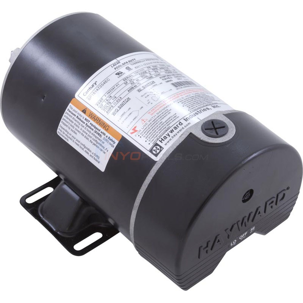 Hayward 1.5 HP Dual Speed Motor w/ Switch - SPX1515Z2ES