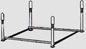 656/658 Diving Board Jig w/ 9" Bolts - Stainless Steel