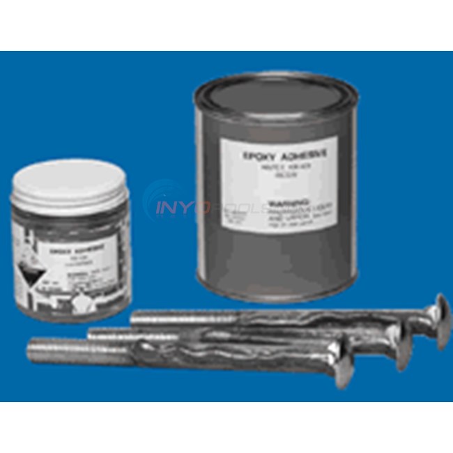 S.R. Smith Epoxy Kit with (4) 7" x 1/2" Bolts - 752095885SS