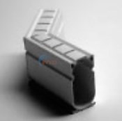 Channel Drain 45 Degree Angle Black 10-Per Carton