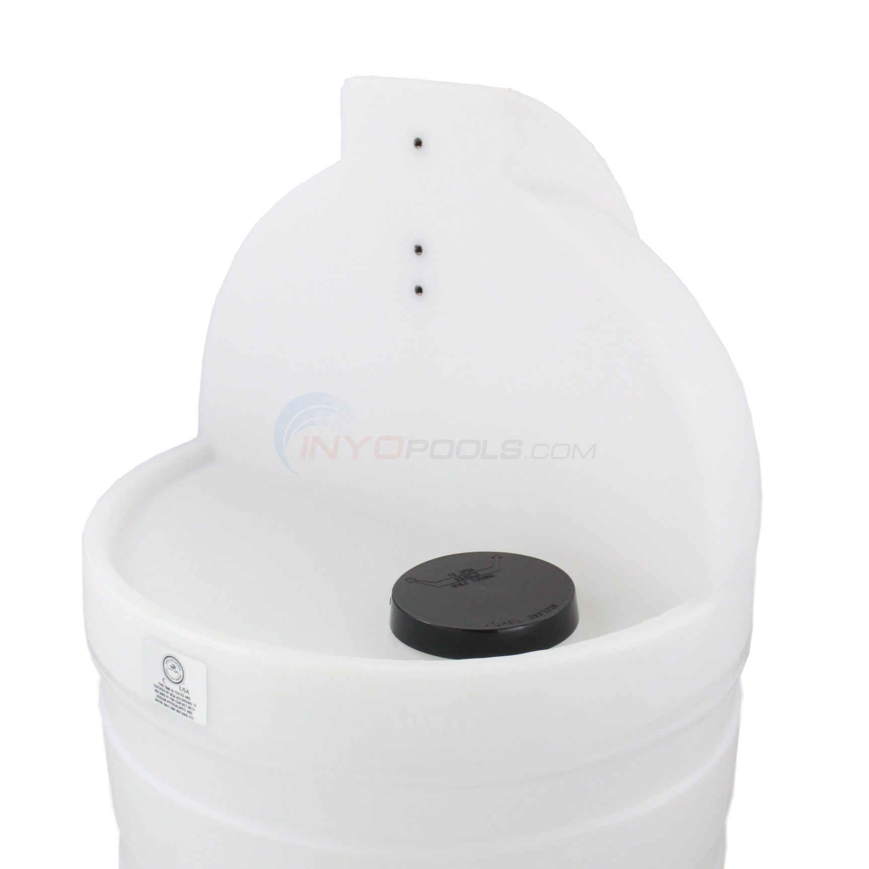 Stenner 30 Gal. Natural Tank Only, UV Resistant - STS30NC