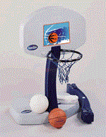 SwimWays 2 in 1 Volley Ball Basketball Game SWC00381