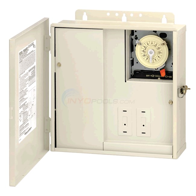 Intermatic 40 Amp Control Panel w/ 220V Timer & 100 Watt Transformer - T10004RT1