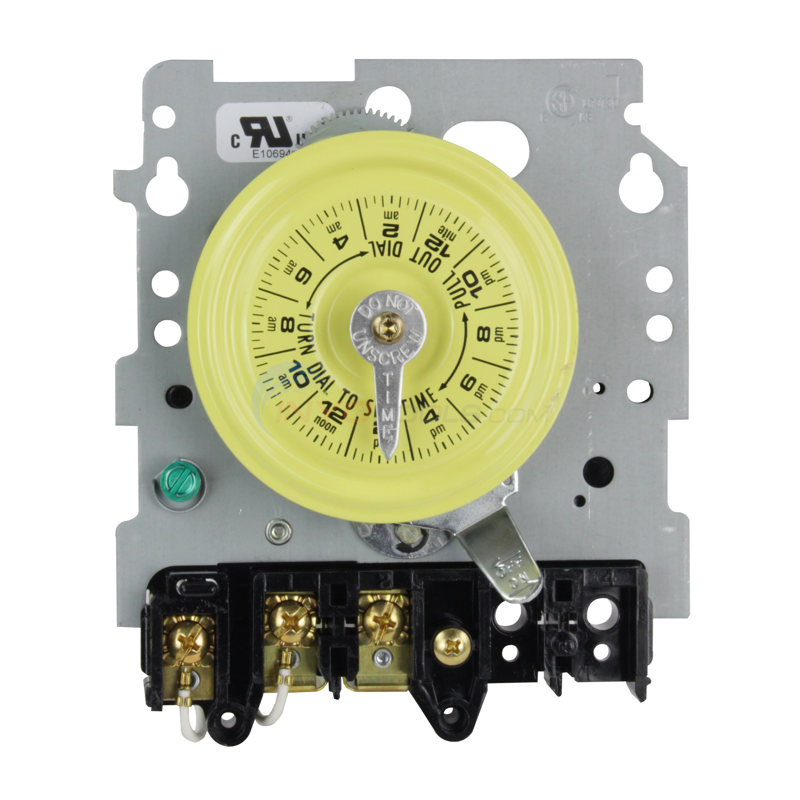 Pannello Di Controllo Intermatic T21001R Con Base Interruttori, Barra Di Terra, Timer Meccanico