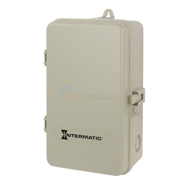 Intermatic Time Clock in Plastic Enclosure with Heater Protection 220V - T104P201