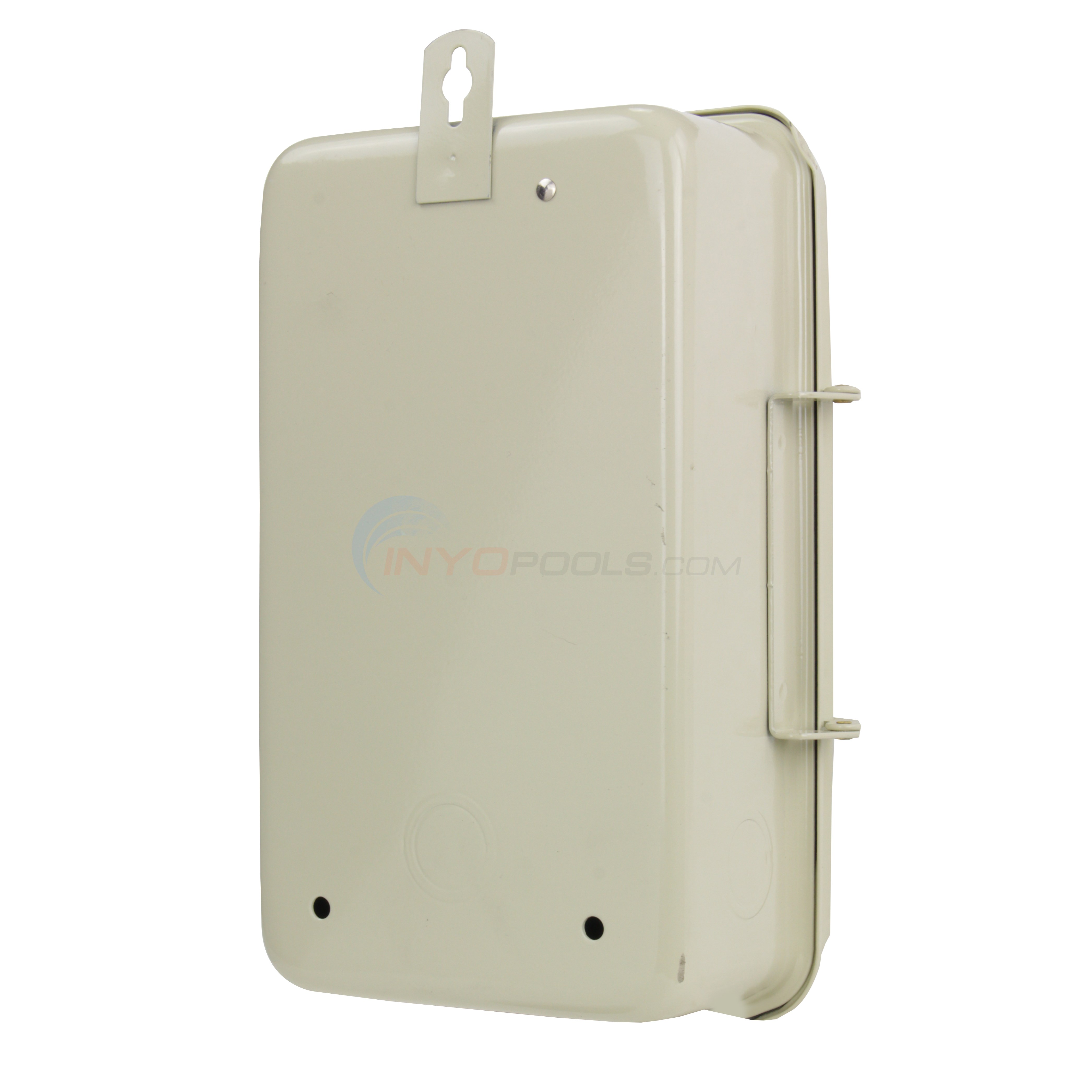 Intermatic T104R3 Time Switch, 24 hour, 220V, Metal Enclosure, Beige