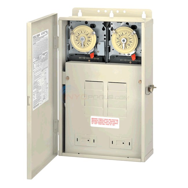 Intermatic Timer DPST DUAL TIMER W/100 AMP CTR 240V - INYOPools.com