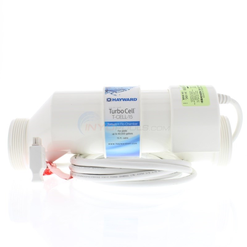 Hayward AquaRite Replacement T-CELL-15, 40,000 Gal Pool, TurboCell, Model W3T-CELL-15