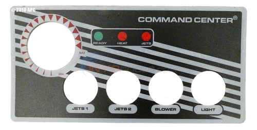 Label,for 4 Button Spa Side,no Display - 30202BM - INYOPools.com