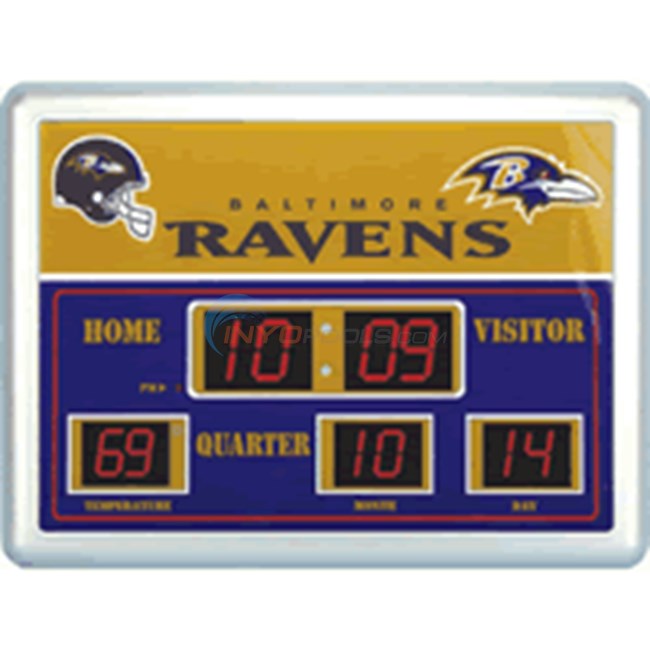 Ravens Clock 14