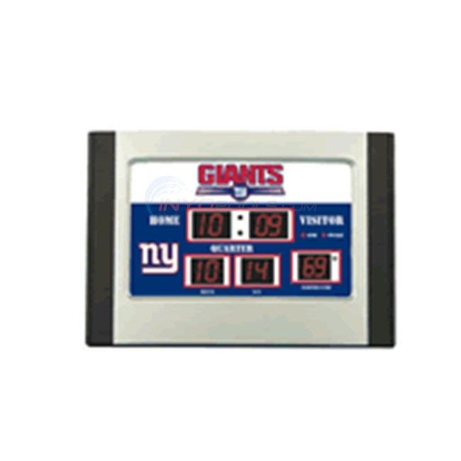 6.5"x9" Scoreboard Desk Clock- New York Giants - NFL0028B813