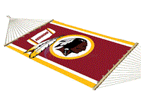 55"x82"HammockW/PillowWashington Redskins NFL0029815