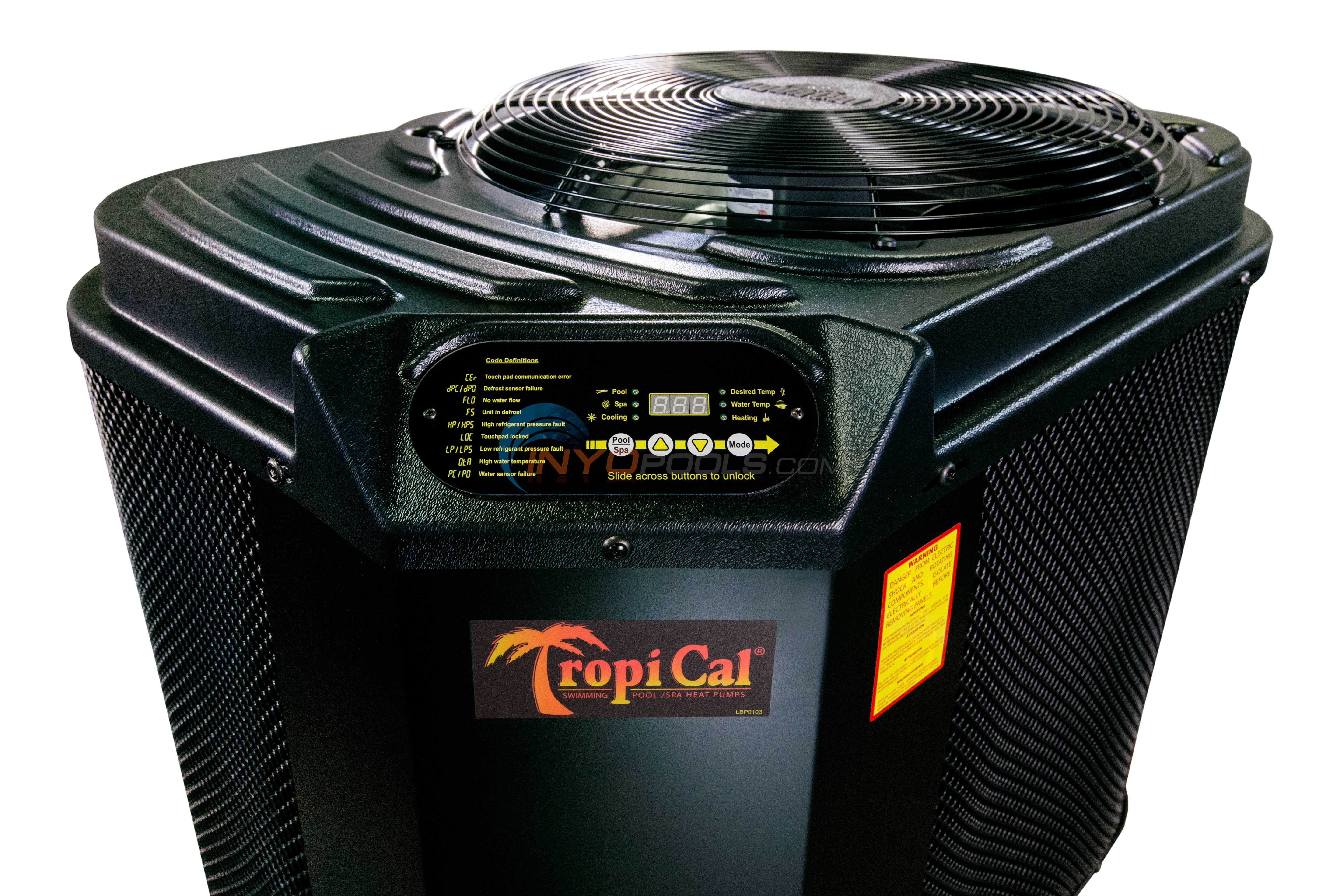 AquaCal TropiCal Heat Pump 132,000 BTU T135