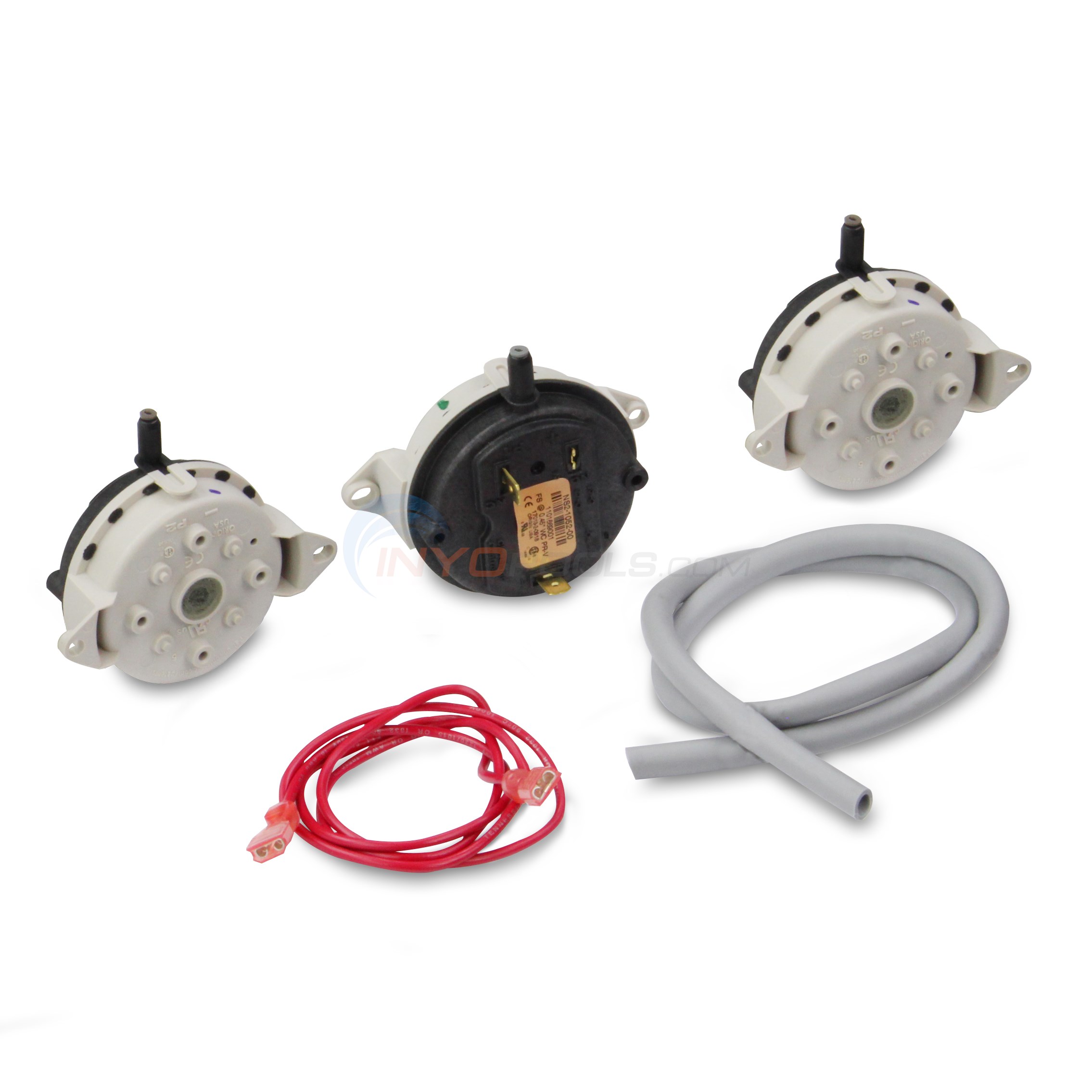 Indoor Pos. Pressure Horizontal 8" Vent Adapter Kit H400FDP