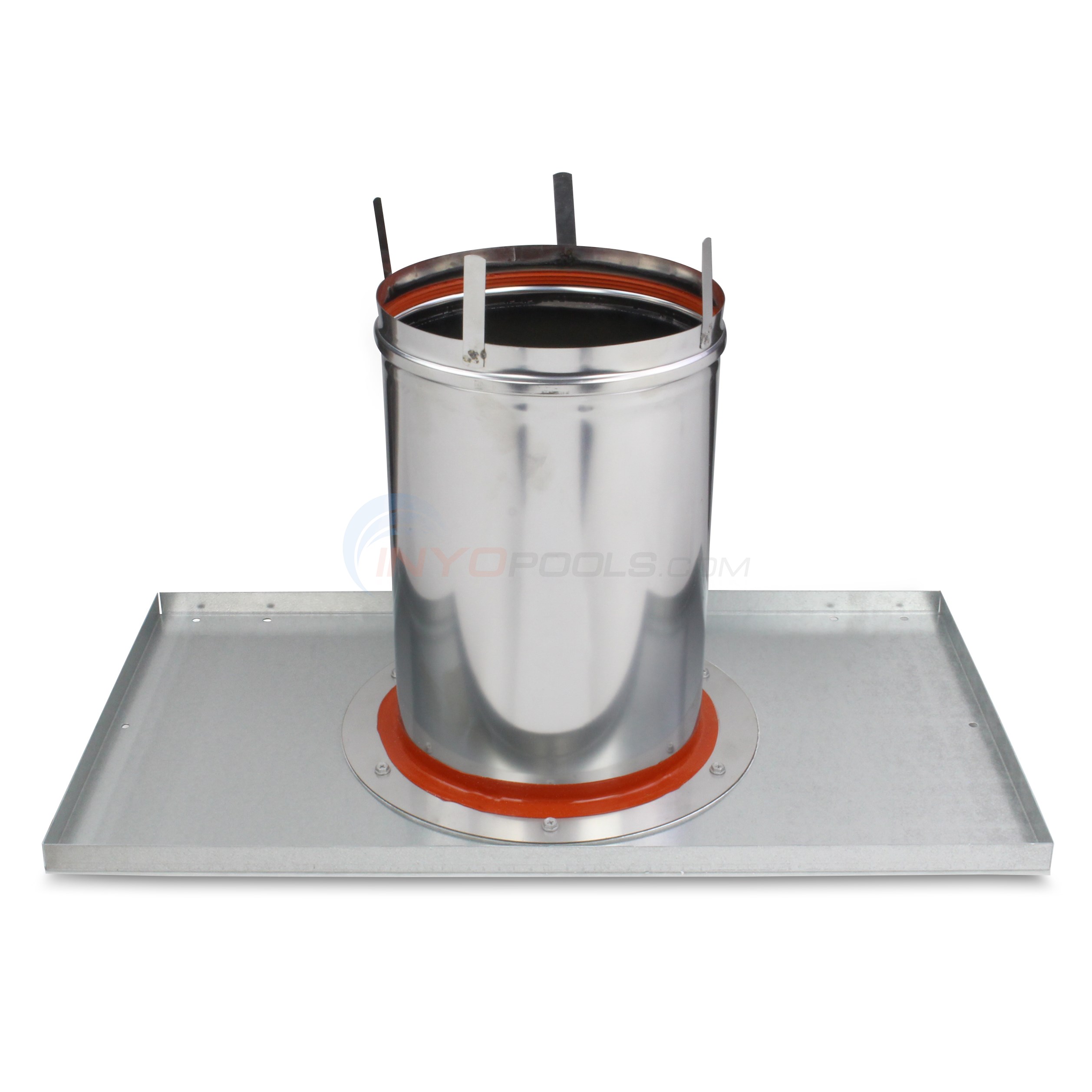 Indoor Pos. Pressure Horizontal 8" Vent Adapter Kit H400FDP