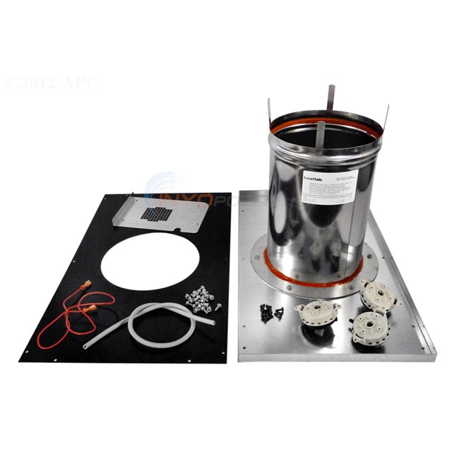 Indoor Vent Adapter Kit H400 Pos Press Horizontal Uhsln (uhxposhz14001)
