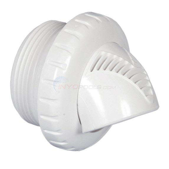 Infusion Venturi Wall Return Fitting, 1-1/2" MPT, White