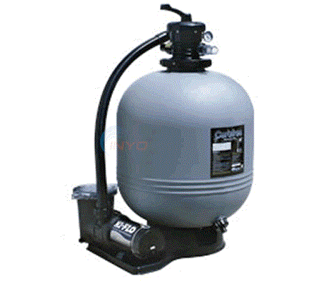 Waterway Carefree 22" Sand Filter w/ Hi-Flo II 2.0 HP Dual Speed Pump - 522-5357-6S