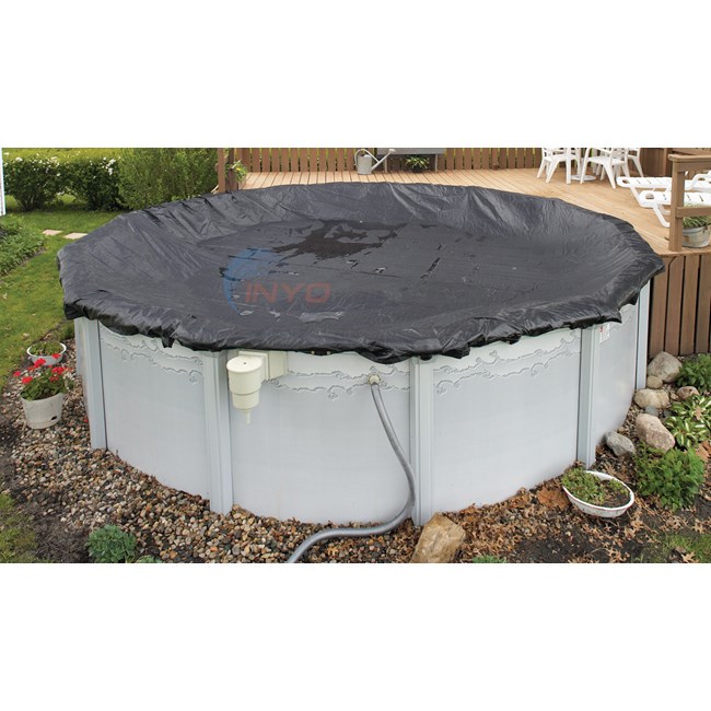 PureLine Mesh Winter Cover for 33 ft Round Above Ground Pool - 8 Year Warranty - PL6913