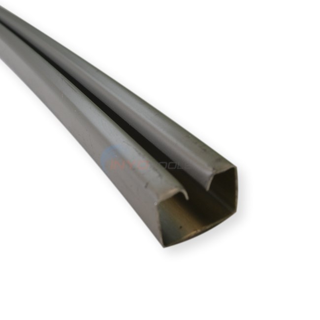 Wilbar Bottom Rail, 50-3/8", Aluminum, 18' Round, Single - 10292