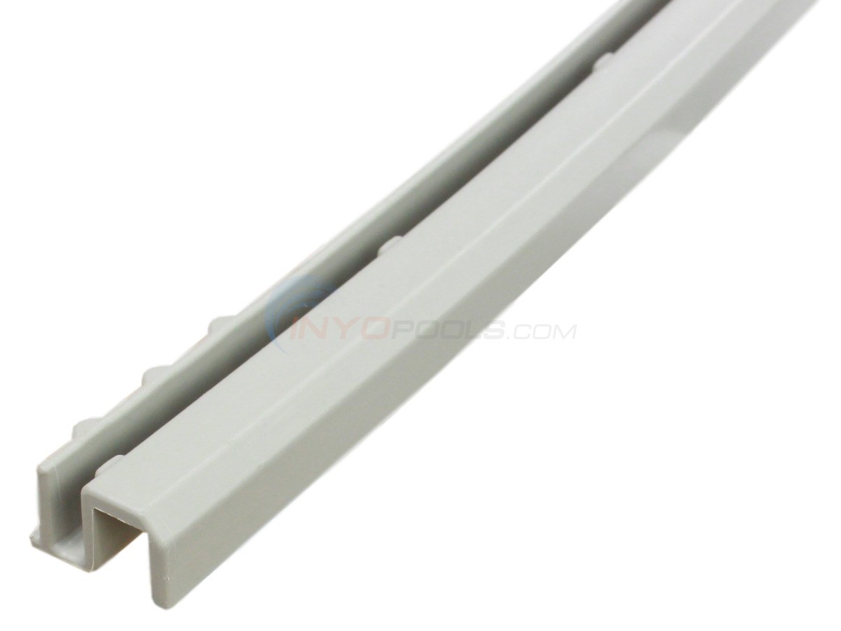 Wilbar Top Track/Stabilizer - Champagne Oval Straight Side Section 42" (Single) - 10707000042