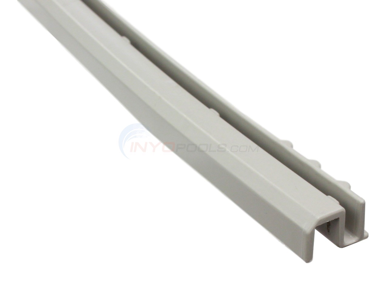 Wilbar Top Track/Stabilizer - Champagne Oval Straight Side Section 42" (Single) - 10707000042