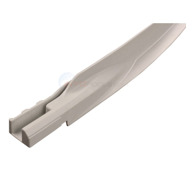 Wilbar Bottom Rail - Champagne Oval Straight Side Section 42" (Single) - 10807000042