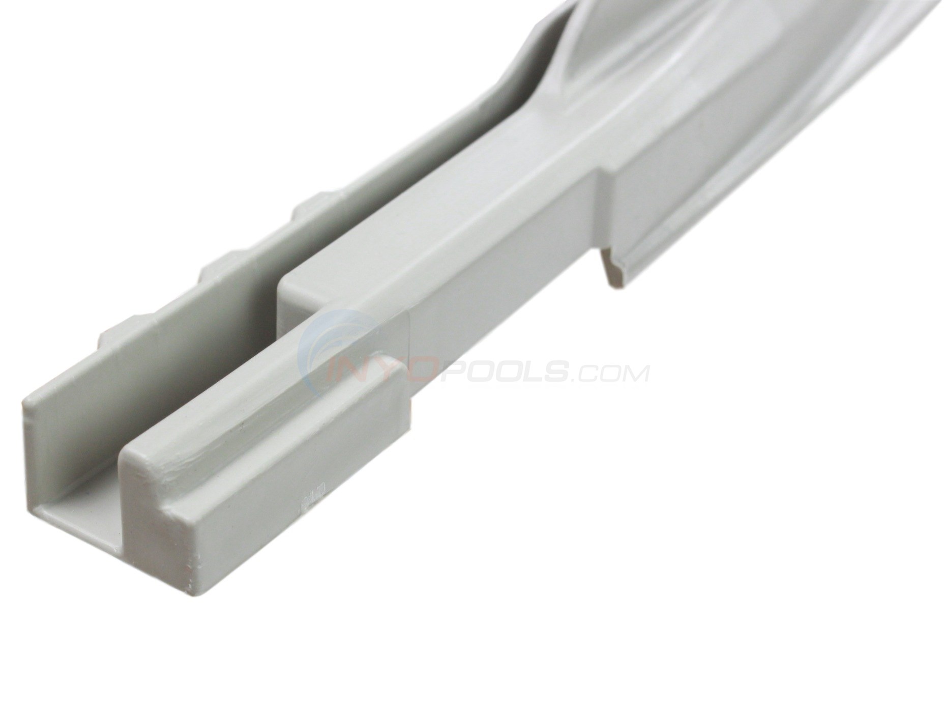 Wilbar Bottom Rail 15'D Corner Champagne Left (Single) - 1081507000030