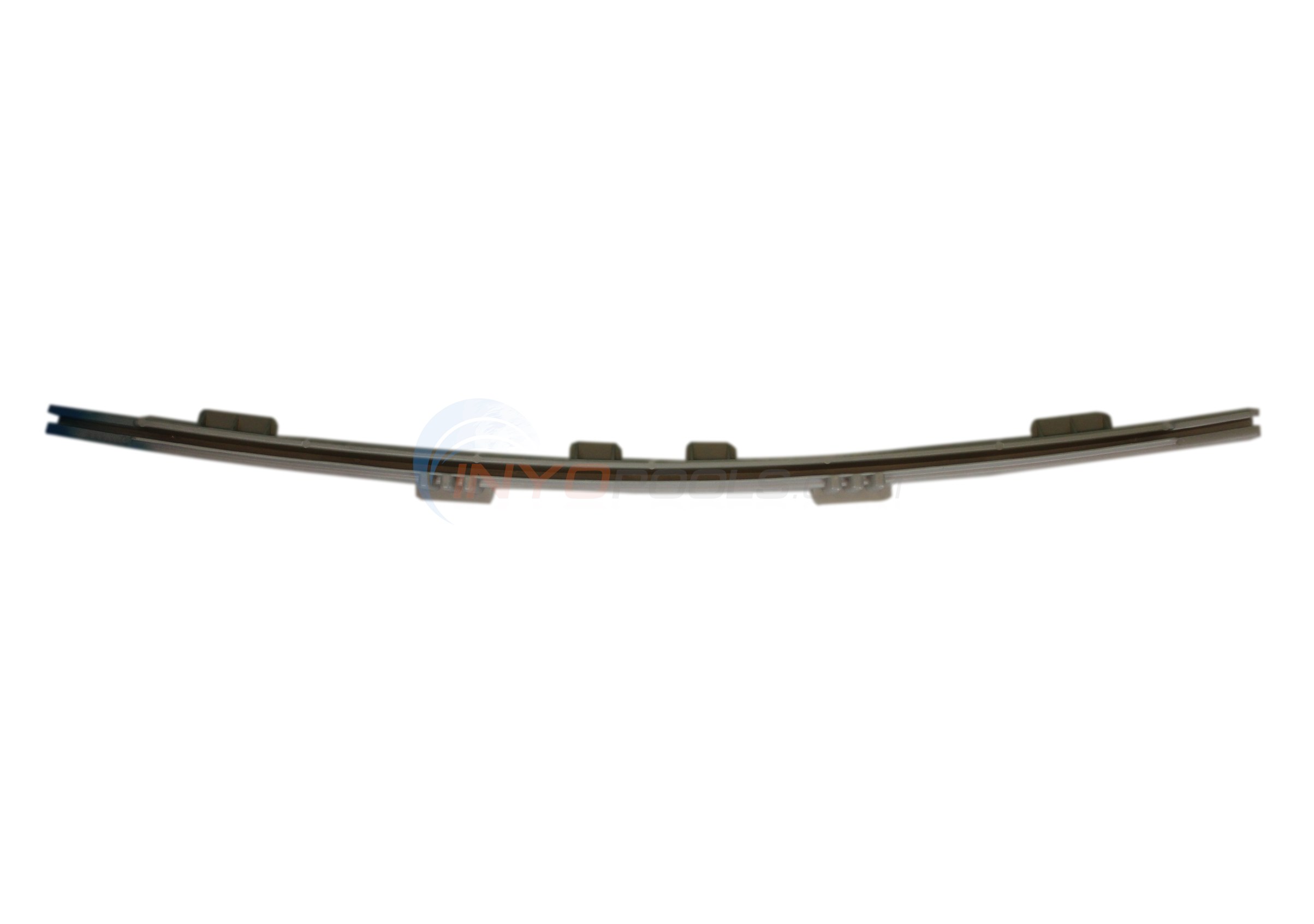 Wilbar Bottom Rail Resin 54-1/4" (Single) 15' Round Oceanic, Diamond Star - 12312