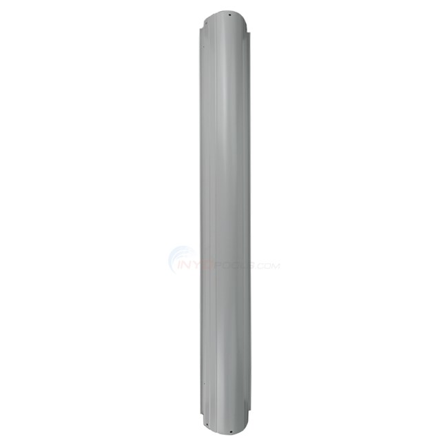 Wilbar Upright - 7" Steel Pewter Gray 51-13/16" (Equinox) (Single) Discontinued No Longer Available - 19198