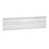Wilbar BEADED LINER TRACK SLAT WALL 49" NOTCHED - 22650