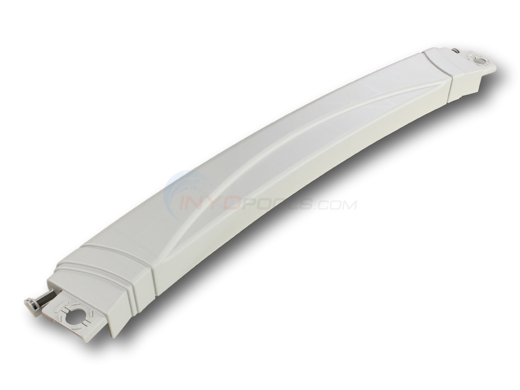 Wilbar Matrix, Odyssey, Seneca Top Rail, 8.5" x 50-11/16", Resin, Champagne, Single - 22792