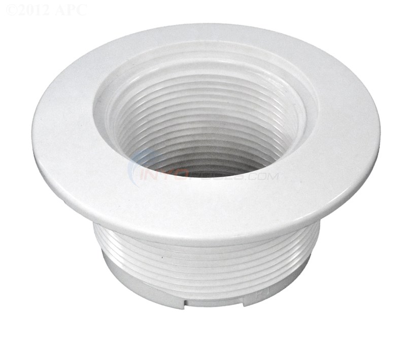 Wallfitting - 1-1/2" FPT Thru x 2" NPSM (White)