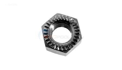 Hex Nut 3/8-16 Fin Serrated