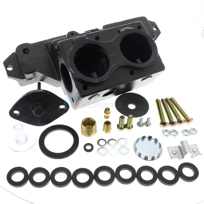 Jandy Header, Front 2 In - All Xe (r0056400)
