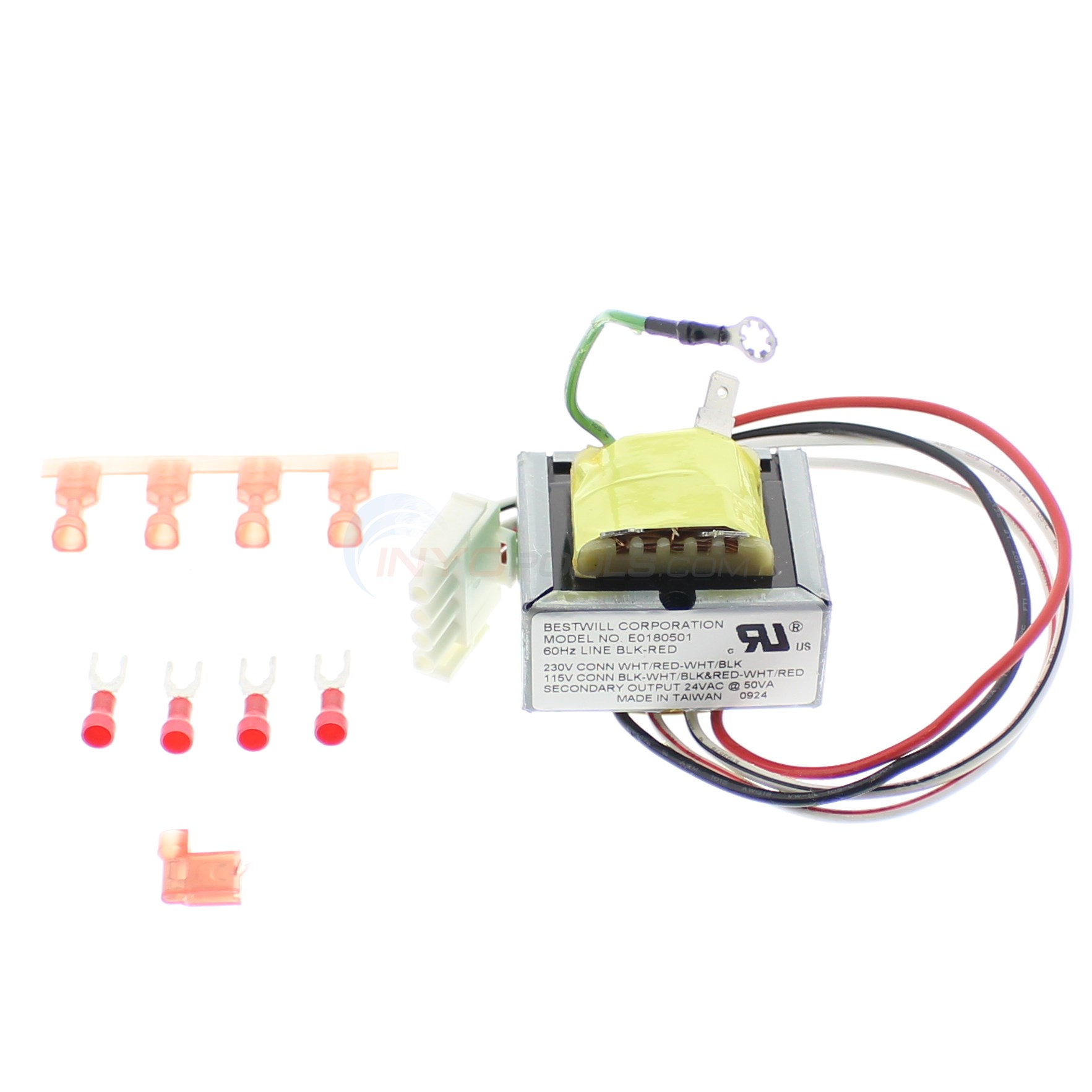 TRANSFORMER, 115-220V/24V-ALL ELECTRIC
